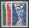 ANDORRA FRANCESA 1955/57- Yvert #A-2/4 - MNH ** - Posta Aerea