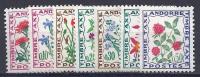 ANDORRA FRANCESA 1964/71 - Yvert #1-46/52 - MNH ** - Luftpost