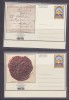 Liechtenstein 1992 Liba Postal Stationery 2 Cards Unused (25373) - Postwaardestukken