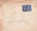 Inde - Yvert 25 UPU Lettre Avion Madras 7/1/1950 Pour Bordeaux  Gironde France - Briefe U. Dokumente