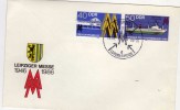 2881   Sobre Entero Postal  Leipziger Alemania DDR , 1986 - Enveloppes - Oblitérées