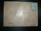 LETTRE TP 0,35 OBL.2-1-66 TAMPERE + GRIFFE ENCADREE T LUNASTUS LOSEN + 50 P - Cartas & Documentos