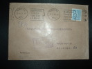 LETTRE TP 0,35 OBL.MEC.12-4-66 TAMPERE + GRIFFE ENCADREE T LUNASTUS LOSEN + 50 P - Storia Postale