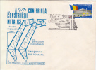 28743- METAL CONSTRUCTIONS CONFERENCE, SPECIAL COVER, 1988, ROMANIA - Covers & Documents