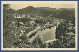 Ziegenrück An Der Saale Gesamtansicht, Gelaufen 1954 (AK689) - Schleiz