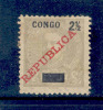 ! ! Congo - 1910 King Carlos 2 1/2 R - Af. 55 - MH - Congo Portuguesa