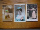 3 Cartes De Sihouettes Ou Portrait De Femmes - Silhouettes