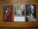 3 Cartes De Sihouettes Ou Portrait De Femmes - Silhouettes