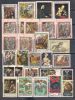 Lot 61 Painting 2 Scans 54 Different MNH, Used - Otros & Sin Clasificación