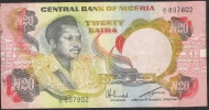 NIGERIA  P18e  20  NAIRA   1977  AVF - Nigeria