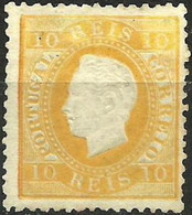 PORTUGAL..1870/1876..Michel # 35 XB...MH...MiCV - 100 Euro. - Unused Stamps