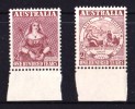 Australia 1950 Stamps 100 Years 21/2d Set MNH - Ungebraucht