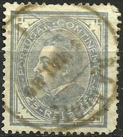 PORTUGAL..1880..Michel # 52...used...MiCV - 5 Euro. - Unused Stamps