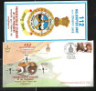 INDIA, 2014, ARMY POSTAL SERVICE COVER, Helicopter Unit, Air Force, Flag, Uniform,  +Brochure, Military, Militaria - Briefe U. Dokumente