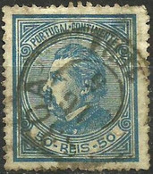 PORTUGAL..1880..Michel # 53...used...MiCV - 20 Euro. - Unused Stamps