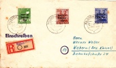R-Brief 1948 Von "WALDHEIM (SACHS) / N..." Nach Wabern (Bez. Kassel) (t036) - Zona Sovietica