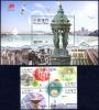 Macau 2015 Water And Life And Birds 4v + Ss Mint - Sonstige & Ohne Zuordnung