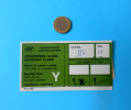 JAT ( Yugoslav Airlines ) - VINTAGE BOARDING PASS - Zagreb Airport Passenger Service - Instapkaart