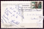 France 1106 Variété Dôme Vert  Sur Carte Postale TB - Briefe U. Dokumente