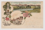 AK DE BAY Weiden 1900-06-22 Litho #B58 - Weiden I. D. Oberpfalz