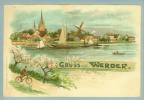 AK DE BR Werder 1900-05-06 Litho Werder J. Miesler - Werder