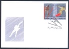 Slowenien Slovenia 2006 FDC Cover: Winter Olympic Games Torino: Ski Jumping; Snowboard; Speed Skating - Winter 2006: Turin - Paralympics