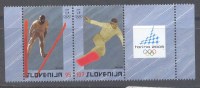 Slowenien Slovenia 2006 MINT MNH **: Winter Olympic Games Torino: Ski Jumping; Snowboard - Winter 2006: Torino - Paralympics