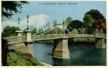 HEREFORDSHIRE - HEREFORD - THE SUSPENSION BRIDGE He128 - Herefordshire