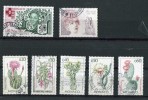 MONACO Année 1994 - 7 Timbres Oblitérés TB N° 1915 1916 1917 1961 1963 Croix Rouge 1966 (dent Courte) 1967 - Oblitérés