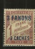 TIMBRE Neuf   Chiffre     1c  A Parcevoir  6 Caches - 1859-1959 Postfris