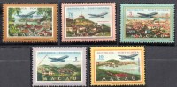 MACAO / MACAU 1960. The Air Set Of 5 Values, Mint NH - Ungebraucht