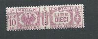 1934 MH Italia, Pacchi - Colis-postaux