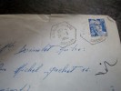 Hourtin -marine 1953 Gironde Gandon Avec Correspondance Matelot - Poste Maritime