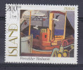 Iceland 1997 Mi. 865     200.00 Kr Gemälde Painting Der Hafen : Thorvaldur Skúlason - Gebraucht