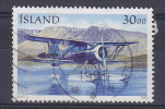 Iceland 1993 Mi. 792     30.00 Kr Postflugzeuge Aviation Aeroplane Deluxe ISAFJOODUR 1993 !! - Oblitérés