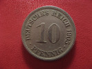 Allemagne - 10 Pfennig 1905 F 1406 - 10 Pfennig