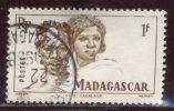 Madagascar - Oblitéré - Charnière Y&T 1946 N° 306 Types Sakalaves 1f Sépia - Used Stamps
