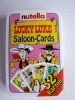 JEU DE CARTES - LUCKY LUKE - PUBLICITAIRE NUTELLA 1996 - SALOON-CARDS - MORRIS - Statuettes En Résine