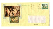 = LIECHTENSTEIN DRUCKSACHE BRIEF 1991 RUBENS - Postwaardestukken