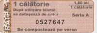 Romania Bus/tramway Ticket 1 Travel RATP Iasi - Europe