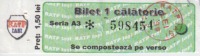 Romania Bus/tramway Ticket 1 Travel RATP Iasi - Europa