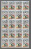 **  SAN MARIN 1995 FEUILLE DE 20 X TIMBRES OBLITERES  "A43"" - Gebraucht