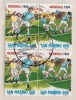 **  SAN MARIN 1994 MINI FEUILLE DE 4 TIMBRES OBLITERES  "A44" - Gebraucht