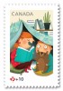 2015 Canada Community Foundation Semi-postal Toy Story Bear Tent Single Stamp From Booklet MNH - Neufs