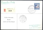 Switzerland Suisse 1965 Registered Cover: Art  Die Versuchung Christi; Teufel; Church Kultur Historische Bauten - Archeologia