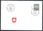 Switzerland Suisse 1966 Cover: Pro Patria Art  Bundes Fire Cancellation; Josephs Traum; Angel; Kunst - Archeologia