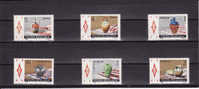 C5367 - Roumanie 1988 - Yv.no.3792/7 Neufs** - Unused Stamps