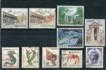 MONACO Année 1960 - 28 Timbres Oblitérés TB - Voir Les 3 Scans - Cote 20,50 Euros - Oblitérés