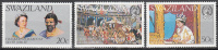 Swaziland     Scott No  278-80     Mnh   Year 1977 - Swaziland (1968-...)