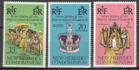 New Hibrides-british   Scott No  214-16    Mnh   Year 1977 - Ungebraucht